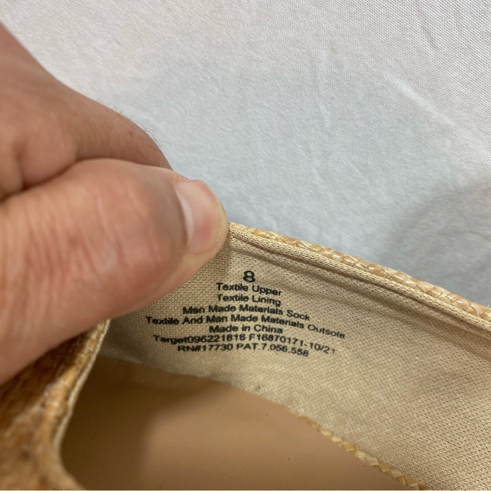 Target Tan Mules with Textured Upper - Picture 3 of 5